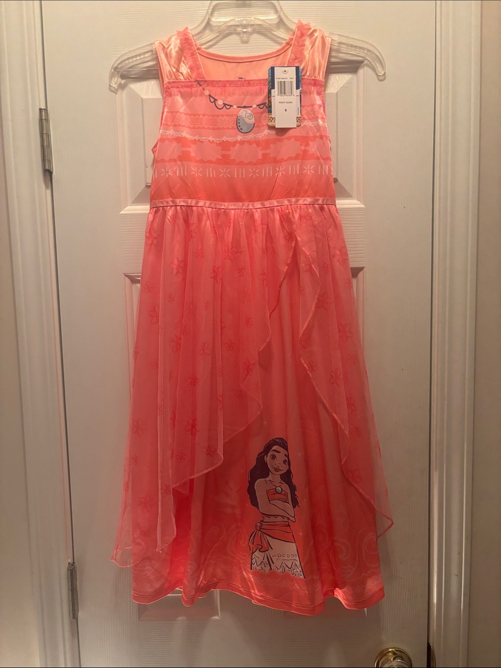 NWT Disney Moana Princess Character Night Gown